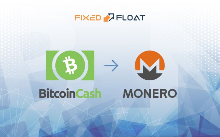 Обмен Bitcoin Cash на Monero