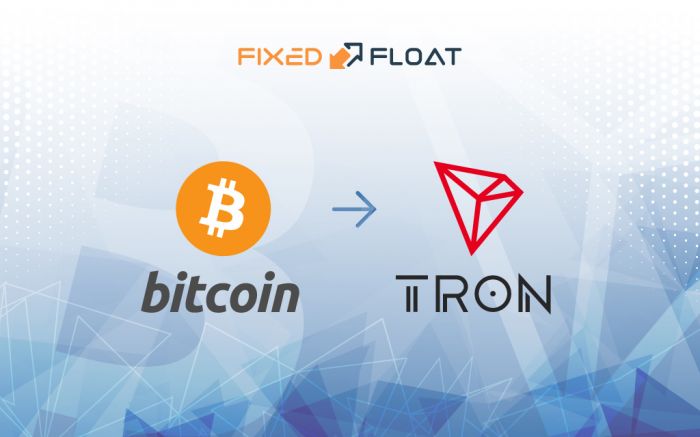 Intercambiar Bitcoin a Tron
