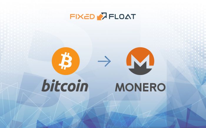Échangez Bitcoin à Monero