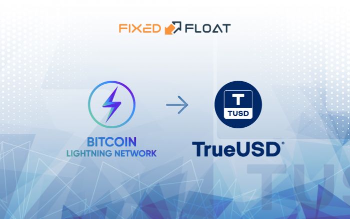 Tauschen Sie Bitcoin Lightning Network gegen TrueUSD