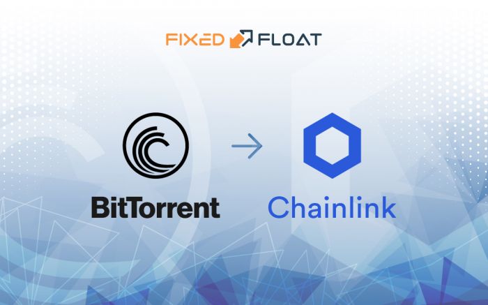 Обмен BitTorrent на Chainlink