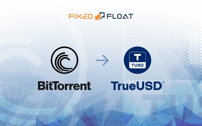 Обмен BitTorrent на TrueUSD