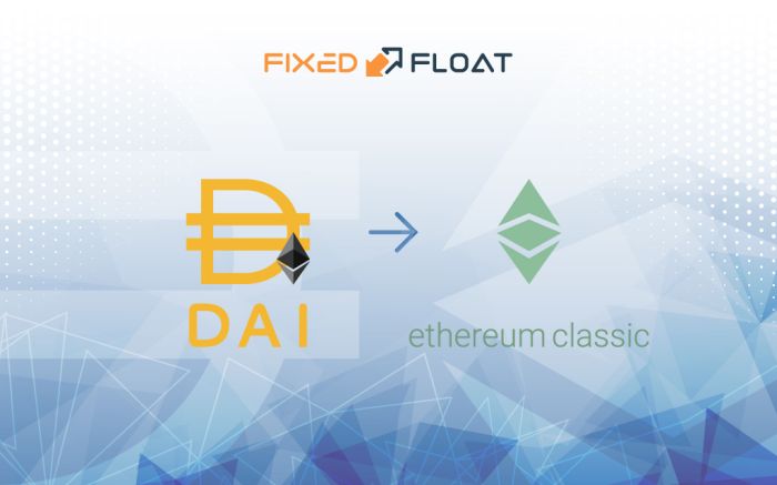 Exchange DAI (ERC20) to Ethereum Classic