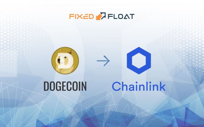 Câmbio Dogecoin por Chainlink
