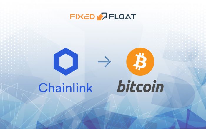 Tauschen Sie Chainlink gegen Bitcoin