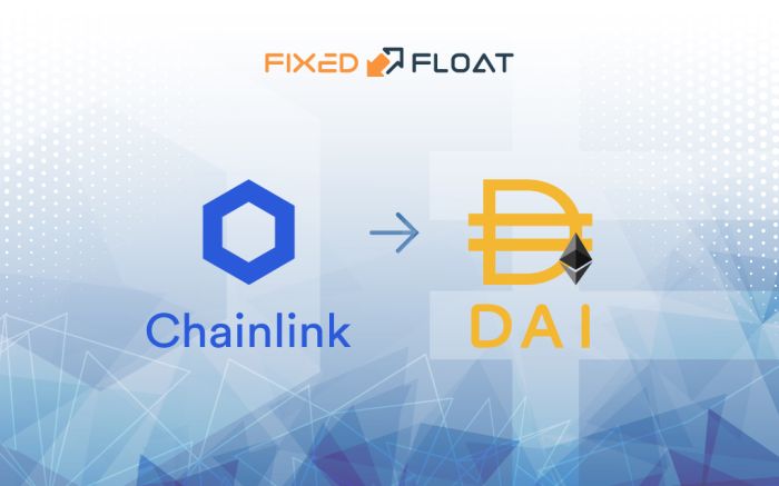 Exchange Chainlink to DAI (ERC20)