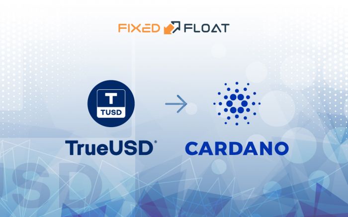 Exchange TrueUSD to Cardano