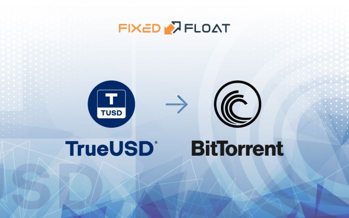 Обмен TrueUSD на BitTorrent