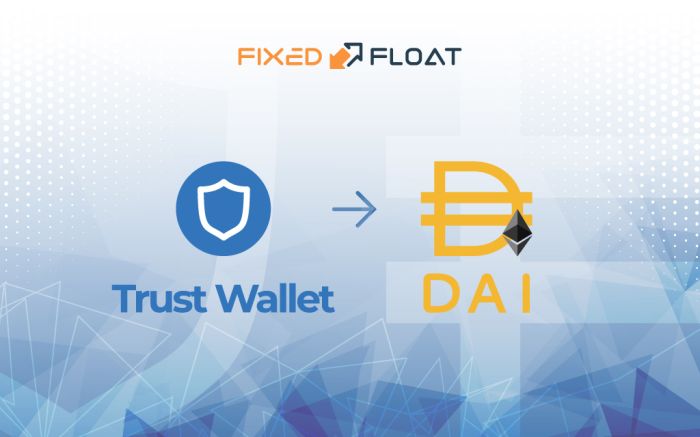 Exchange Trust Wallet Token (BEP2) to DAI (ERC20)