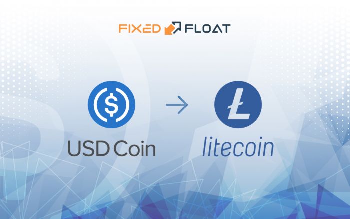 Câmbio USD Coin para Litecoin