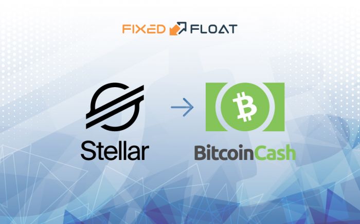 Exchange Stellar Lumens to Bitcoin Cash