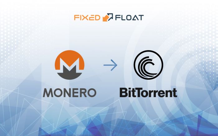 Exchange Monero to BitTorrent