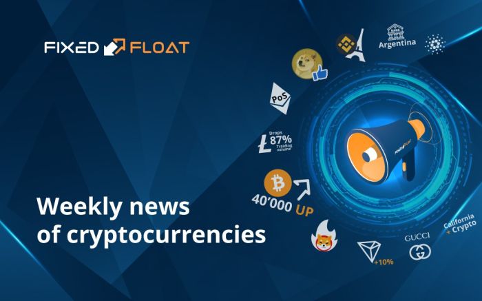 L'actualité des crypto-monnaies de la 1ère semaine de mai 2022